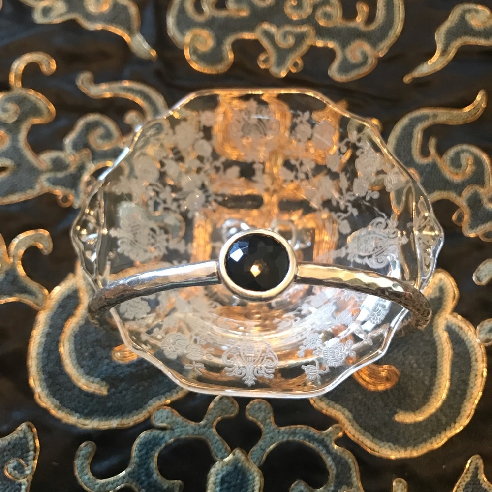 IPPOLITA BLACK ONYX BANGLE BRACELET